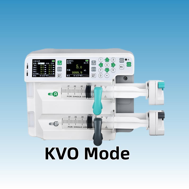 ปั๊มฉีดยาแบบช่องสัญญาณคู่